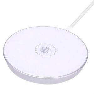 White Circular Wireless Charger